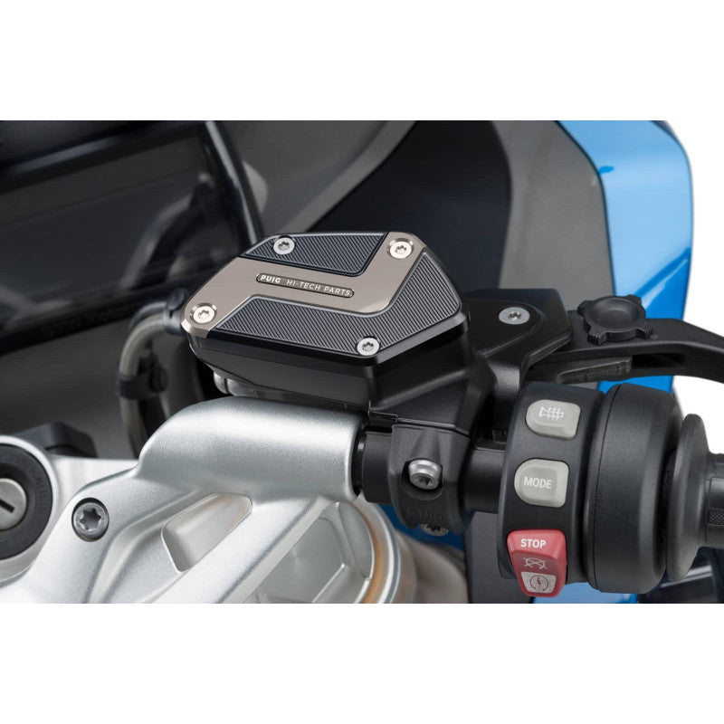 PUIG TAPPO SERBATOIO ANTERIORE PER FLUIDO FRENO PER BMW R1200 R 15-16 SILVER