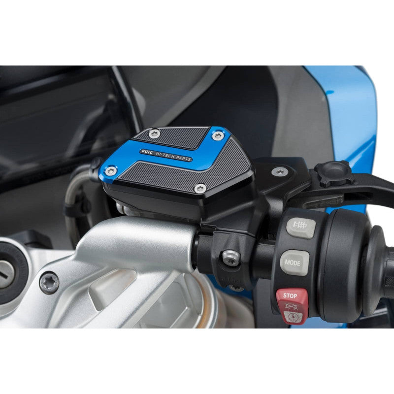 PUIG TAPPO SERBATOIO ANTERIORE PER FLUIDO FRENO PER BMW R1250 GS 18-20 BLU