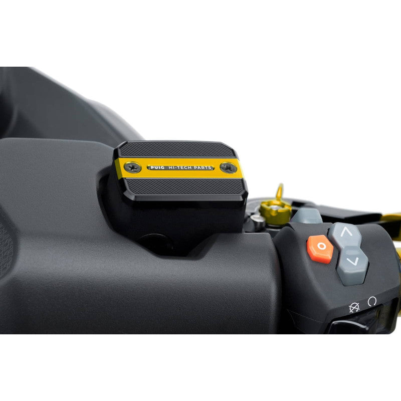 PUIG TAPPO SERBATOIO ANTERIORE PER FLUIDO FRENO PER DUCATI MONSTER 821 STRIPE 14-16 ORO