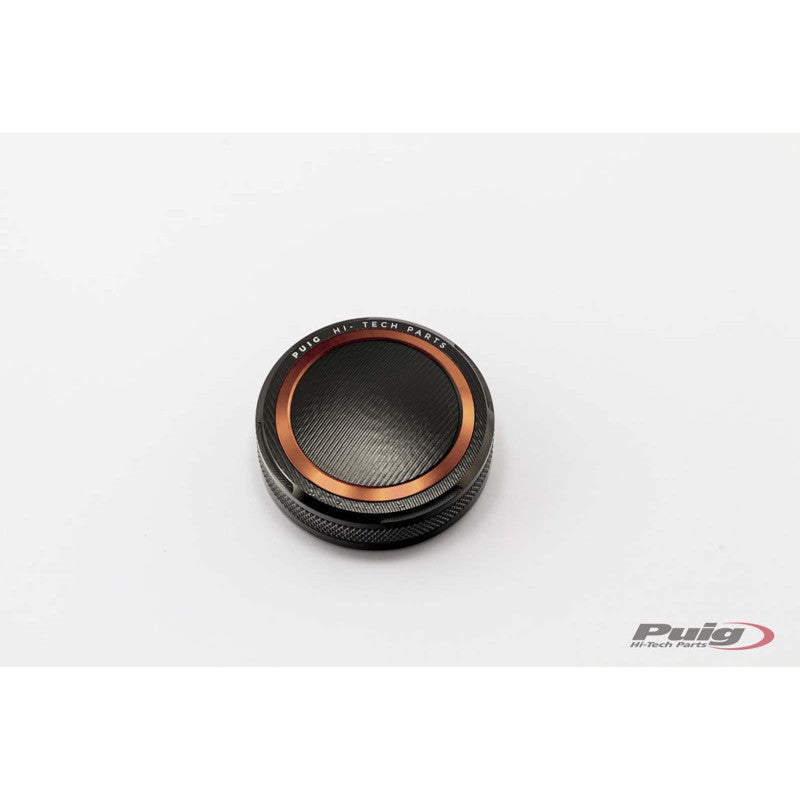 PUIG TAPPO SERBATOIO ANTERIORE PER FLUIDO FRENO PER HONDA CBR1000RR FIREBLADE 06-07 ARANCIONE