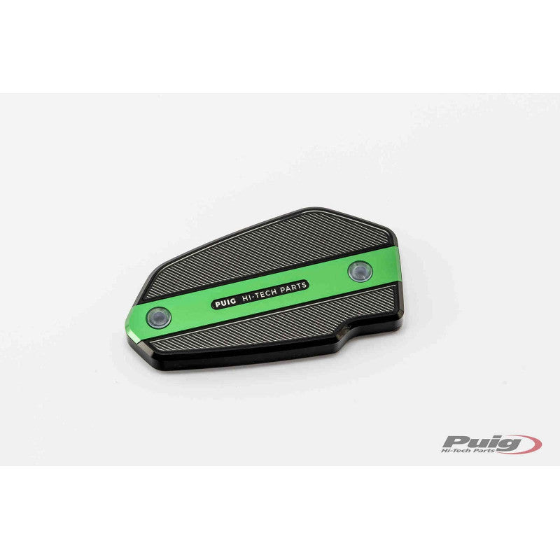 PUIG TAPPO SERBATOIO ANTERIORE PER FLUIDO FRENO PER KAWASAKI NINJA 7 HYBRID 24-25 VERDE
