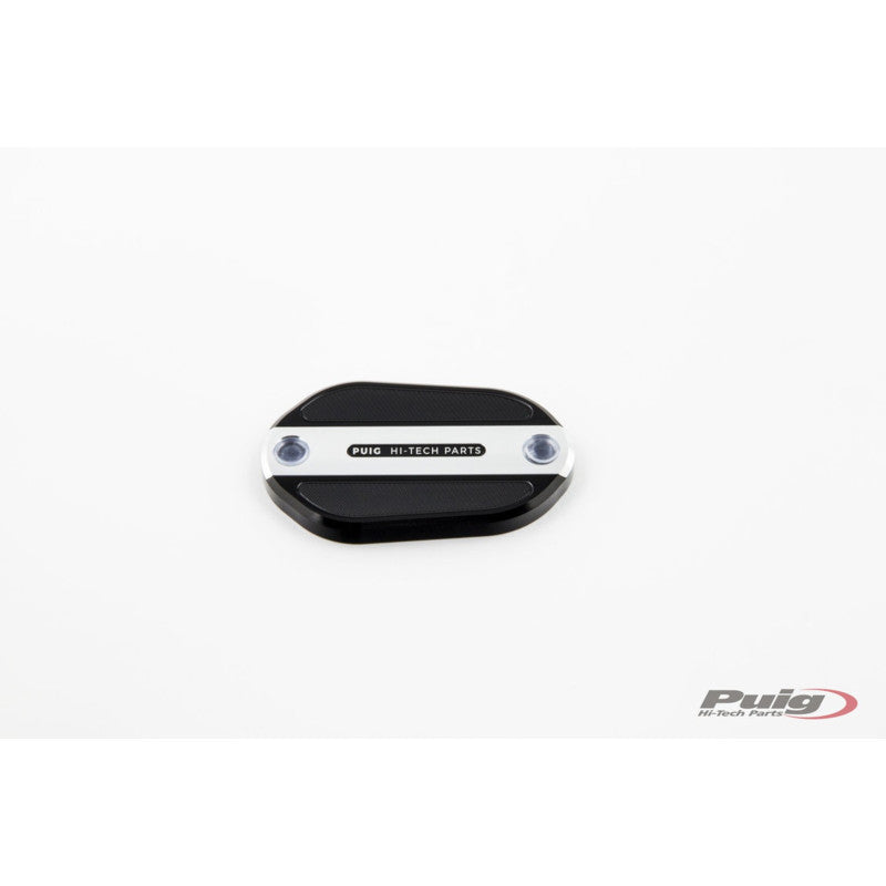 PUIG TAPPO SERBATOIO ANTERIORE PER FLUIDO FRENO PER KAWASAKI NINJA E-1 24-25 SILVER