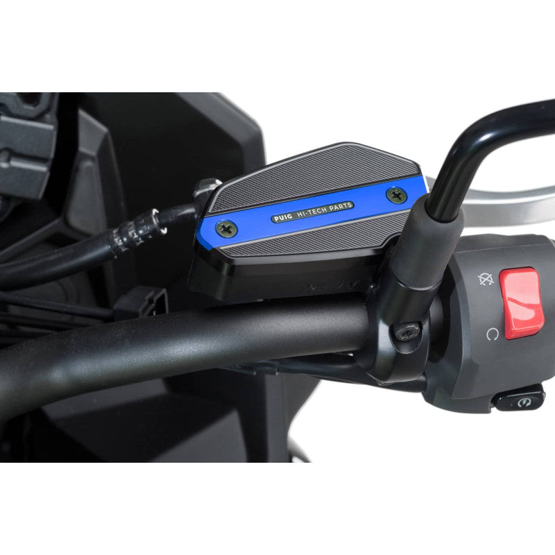 PUIG TAPPO SERBATOIO ANTERIORE PER FLUIDO FRENO PER KAWASAKI Z900 20-21 BLU