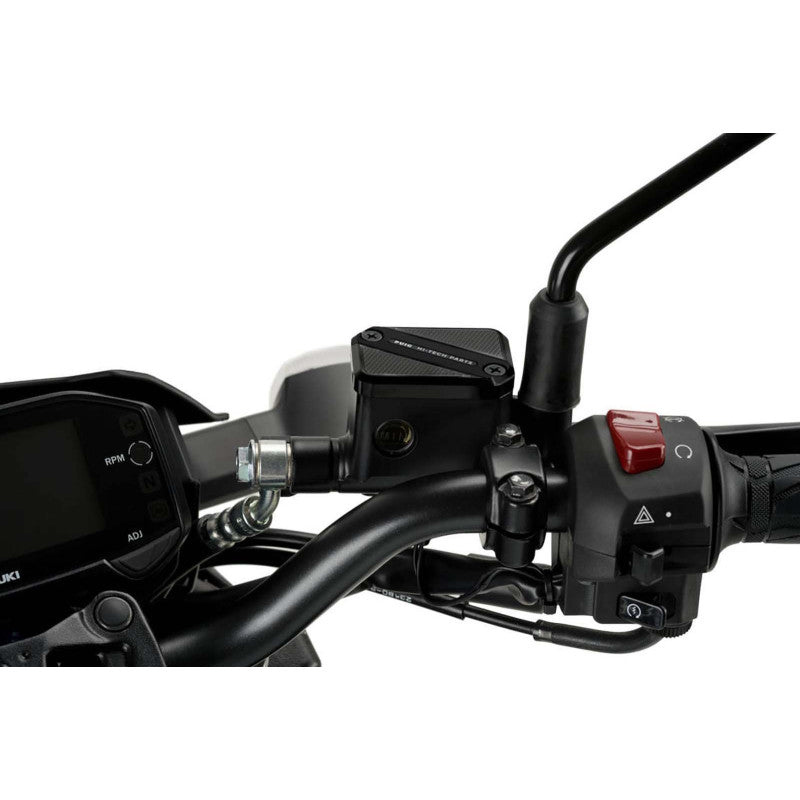 PUIG TAPPO SERBATOIO ANTERIORE PER FLUIDO FRENO PER KTM DUKE 390 17-20 NERO