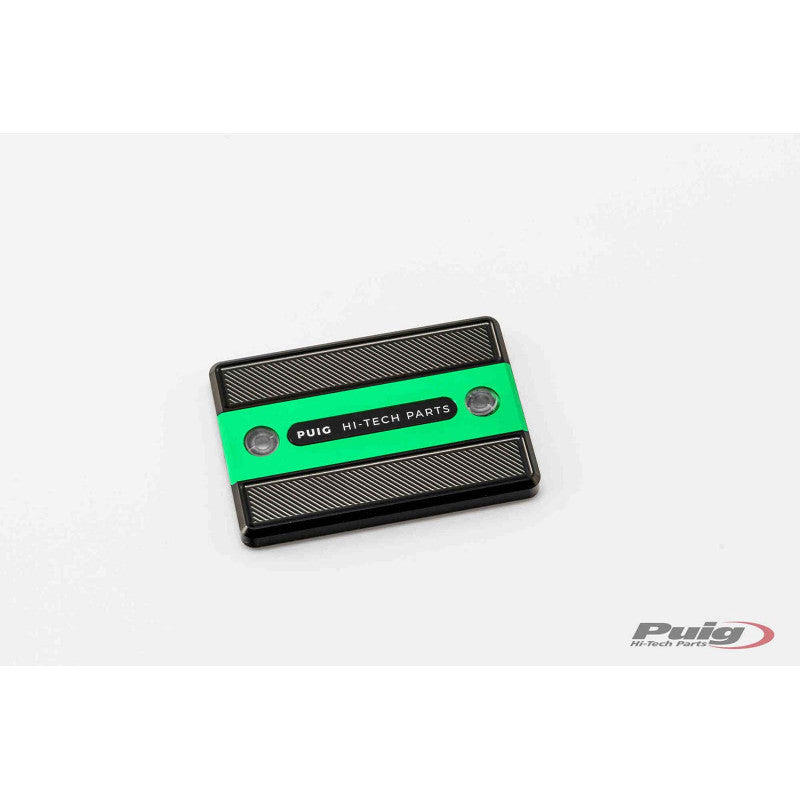 PUIG TAPPO SERBATOIO ANTERIORE PER FLUIDO FRENO YAMAHA MT-07 Y-AMT 2025 VERDE