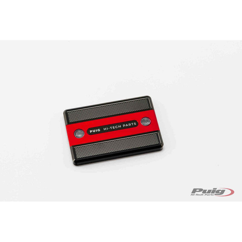 PUIG TAPPO SERBATOIO ANTERIORE PER FLUIDO FRENO YAMAHA XJ6 SP 09-16 ROSSO