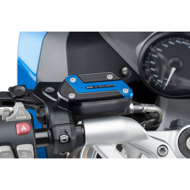 PUIG TAPPO SERBATOIO ANTERIORE PER FLUIDO FRIZIONE PER BMW R1200 GS 13-15 BLU