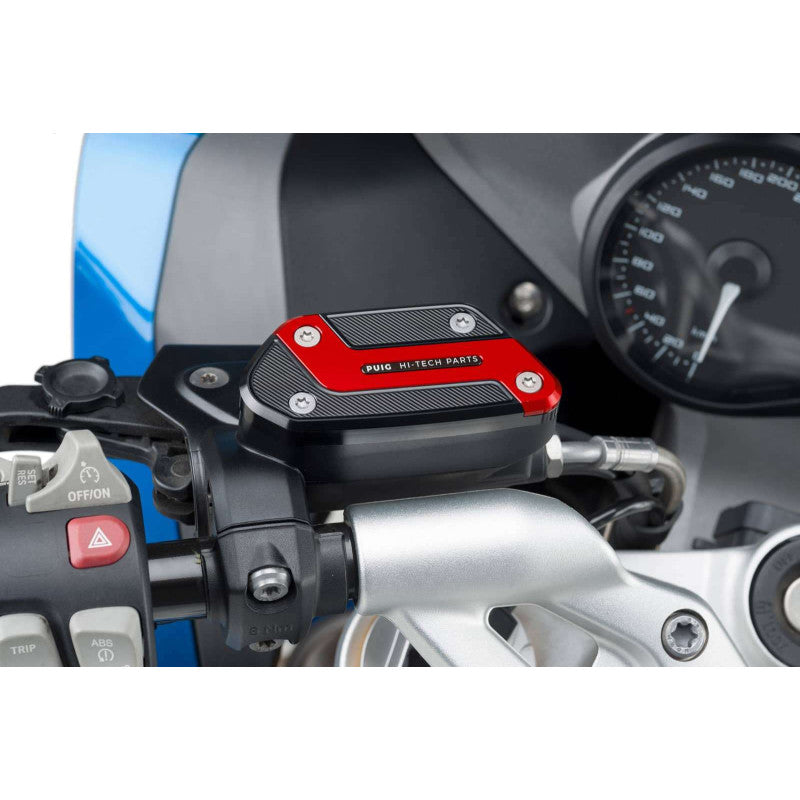PUIG TAPPO SERBATOIO ANTERIORE PER FLUIDO FRIZIONE PER BMW R1200 RS 17-18 ROSSO