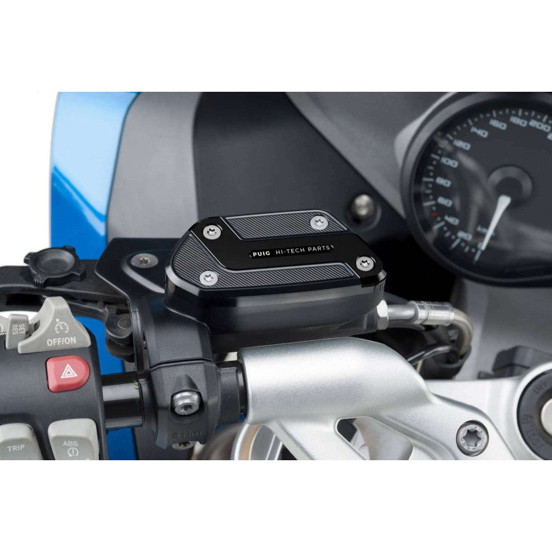 PUIG TAPPO SERBATOIO ANTERIORE PER FLUIDO FRIZIONE PER BMW R1250 RS 21-22 NERO