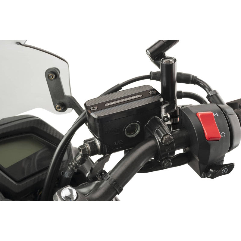 PUIG TAPPO SERBATOIO ANTERIORE PER FLUIDO FRIZIONE PER HONDA VFR800F 14-16 NERO