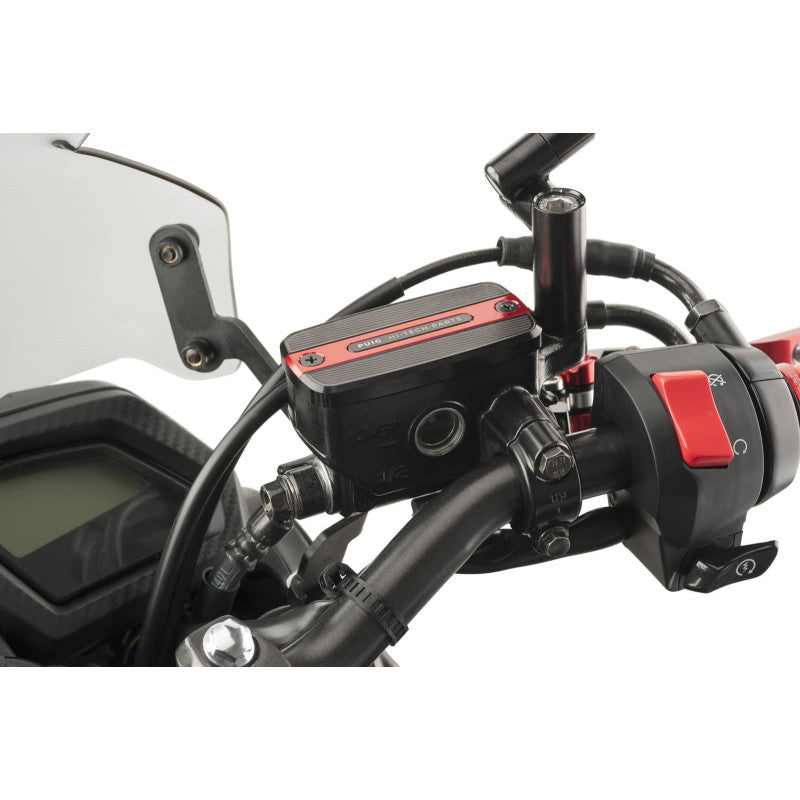 PUIG TAPPO SERBATOIO ANTERIORE PER FLUIDO FRIZIONE PER HONDA X-ADV 2017 ROSSO