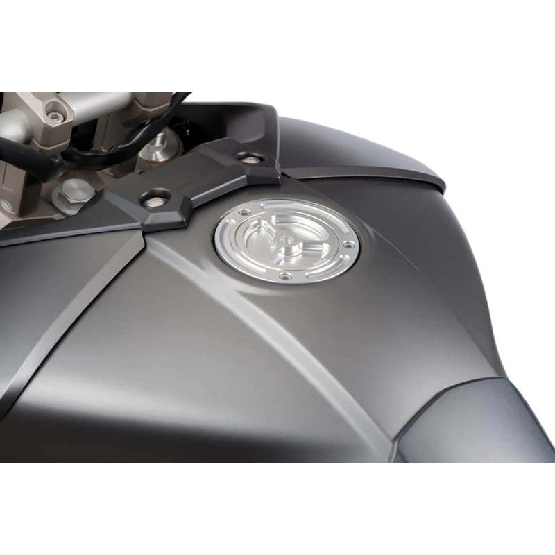PUIG TAPPO SERBATOIO BENZINA PER KAWASAKI VERSYS 650 15-16 SILVER - OFFERTA