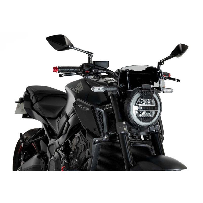 PUIG VISIERA VERSATILE PER HONDA CB650R NEO SPORTS CAFE 19-20 FUME CHIARO
