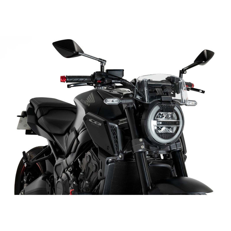 PUIG VISIERA VERSATILE PER HONDA CB650R NEO SPORTS CAFE 19-20 TRASPARENTE