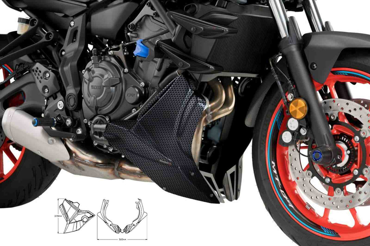 PUIG PUNTALE YAMAHA MT-07 23-24 CARBON LOOK