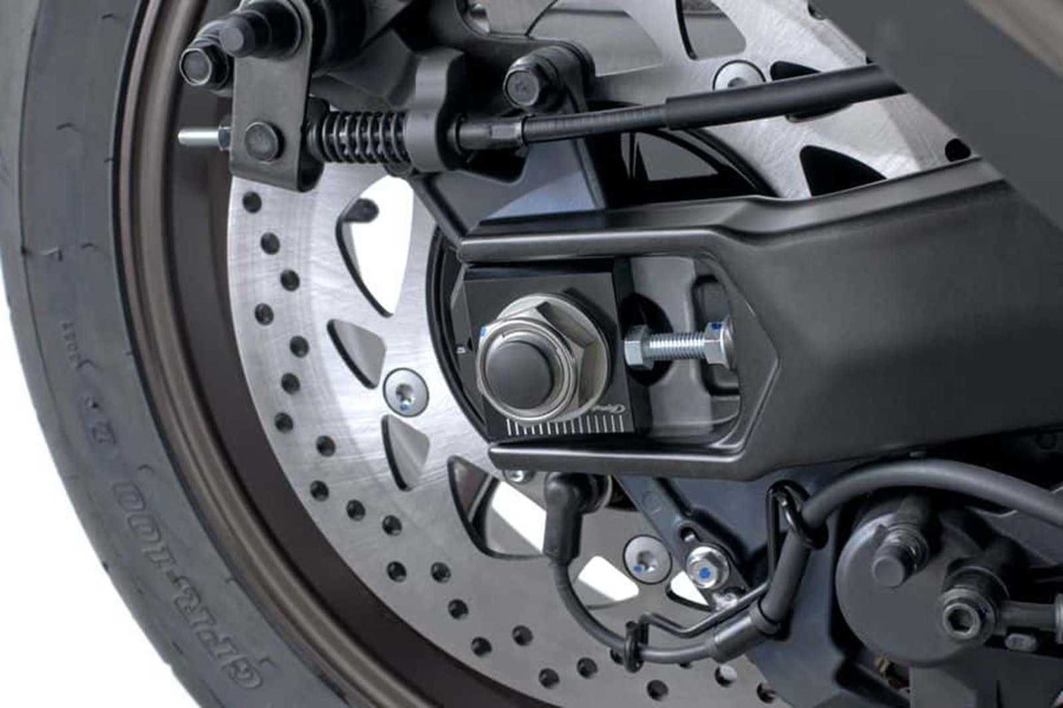 PUIG REGISTRO CINGHIA PER YAMAHA T-MAX 530 SX 17-19 NERO