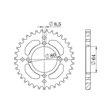 SGR CORONA S AC P420-D35 PER YAMAHA TT-RE 110 08/15