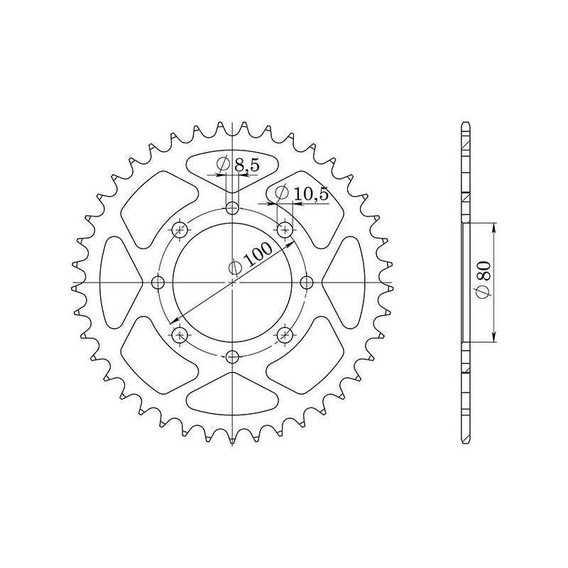 SGR CORONA S AC P520-D41 PER SUZUKI GZ MARAUDER 250 99/10