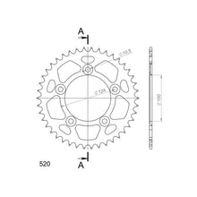 SGR CORONA S AL P520-D44 PER DUCATI PANIGALE 899 14/15