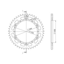 SGR CORONA S AL P520-D50 PER YAMAHA YZ 250 1998