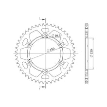 SGR CORONA S AL P530-D39 PER YAMAHA XJR 1300 02/03