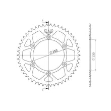 SGR CORONA S+2 AL P520-D48 PER APRILIA SXV 550 06-13