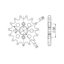 SGR PIGNONE S AC P428-D14 MOTOR HISPANIA DUNA TRAIL 125 09/10