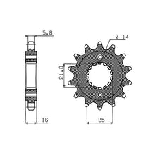 SGR PIGNONE S AC P520-D15 DUCATI MONSTER IE 900 00/02