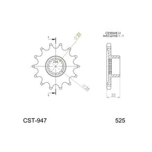 SGR PIGNONE S AC P525-D16 MV AGUSTA RIVALE 800 14-15