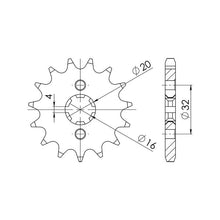 SGR PIGNONE S+2 AC P428-D14 RIEJU MARATHON PRO ENDURO 125 09/10