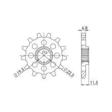 SGR PIGNONE S+2 AC P428-D16 BETA ALP 4T 125 01/03