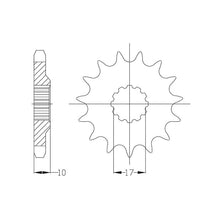 SGR PIGNONE S+2 AC P520-D13 HUSQVARNA CR 125 00-13