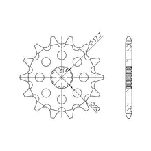 SGR PIGNONE S+2 AC P520-D13 YAMAHA YZ 125 98-04