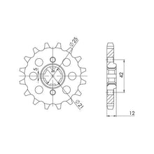 SGR PIGNONE S+2 AC P530-D16 YAMAHA XJ (31A/58L/4BB) 900 87-92