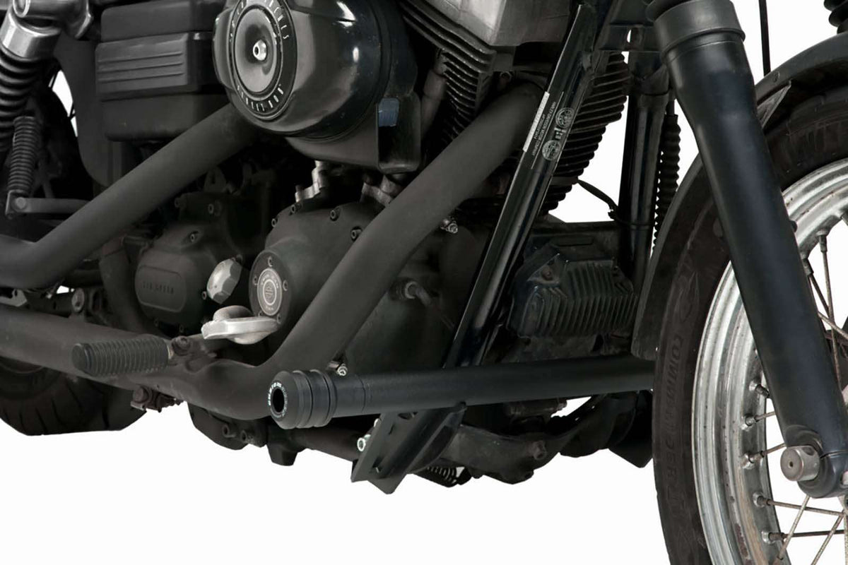 PUIG TAMPONI PARATELAIO MOD. OPIE PER HARLEY D. DYNA LOW RIDER FXDL 93-15 NERO