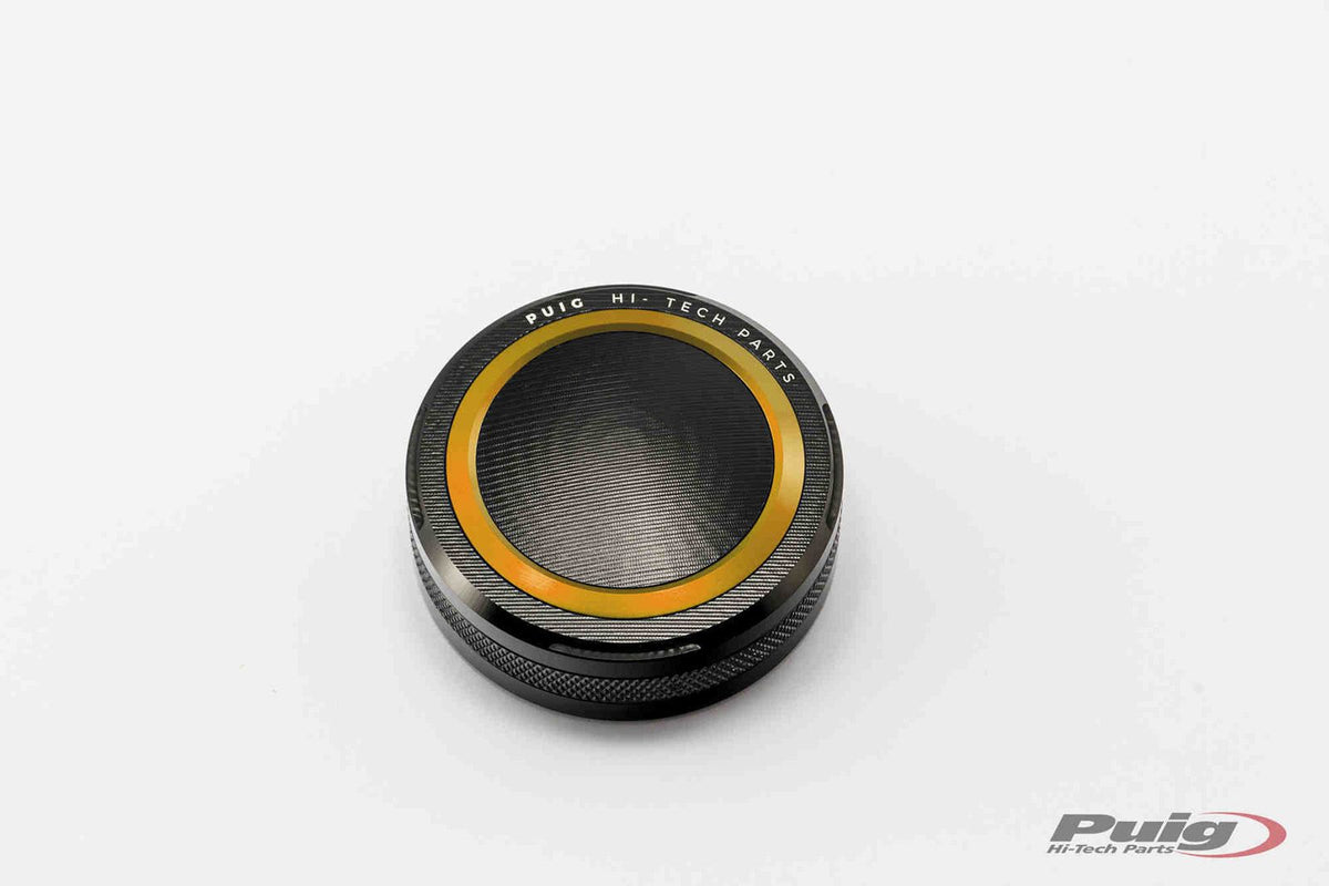 PUIG TAPPO SERBATOIO ANTERIORE PER FLUIDO FRENO PER BMW F800 GS 2017 ORO