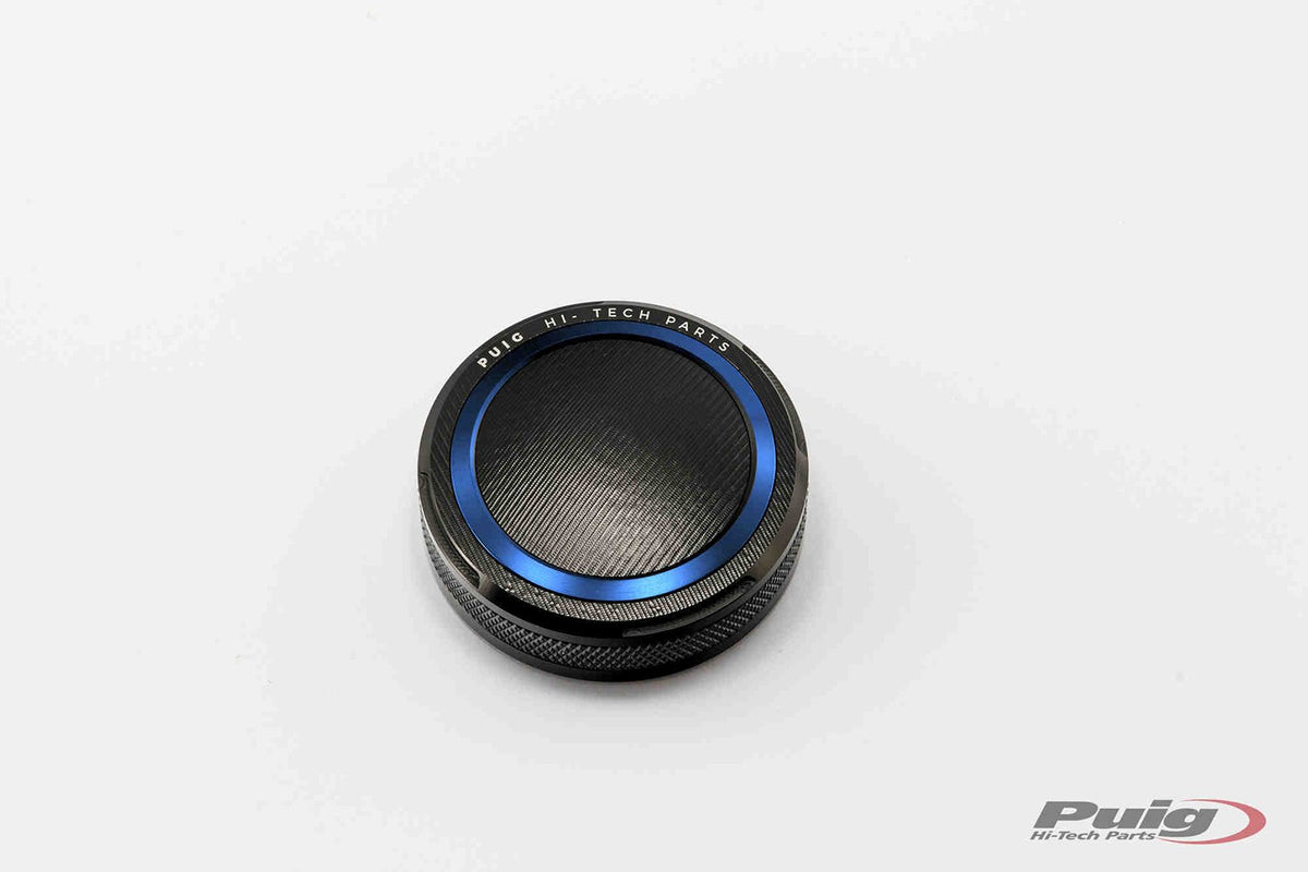 PUIG TAPPO SERBATOIO ANTERIORE PER FLUIDO FRENO PER YAMAHA MT-09 2024 BLU