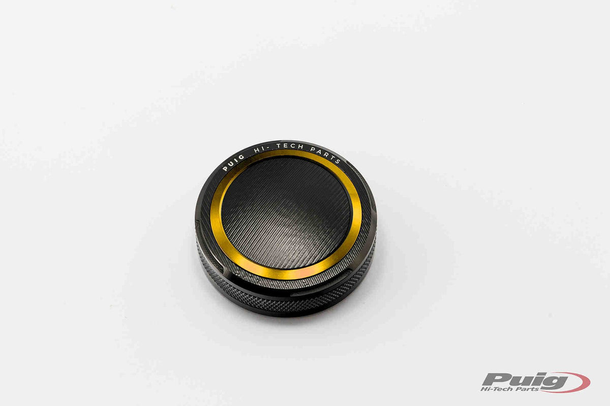 PUIG TAPPO SERBATOIO ANTERIORE PER FLUIDO FRENO PER YAMAHA TRACER 9 GT 21-24 ORO