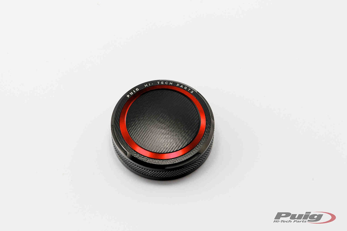 PUIG TAPPO SERBATOIO ANTERIORE PER FLUIDO FRENO PER YAMAHA MT-09 21-23 ROSSO