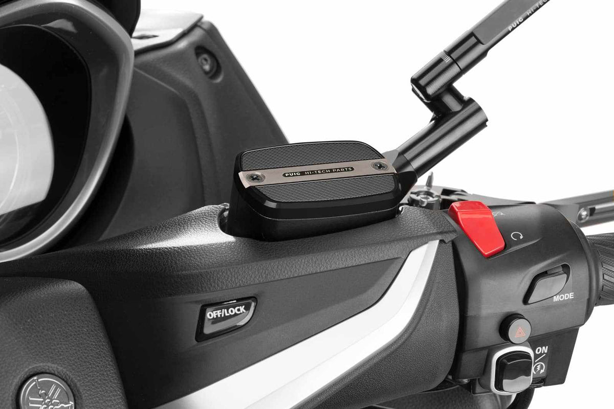 PUIG TAPPO SERBATOIO ANTERIORE PER FLUIDO FRENO ANT/POST. PER YAMAHA T-MAX 560 20-21 SILVER