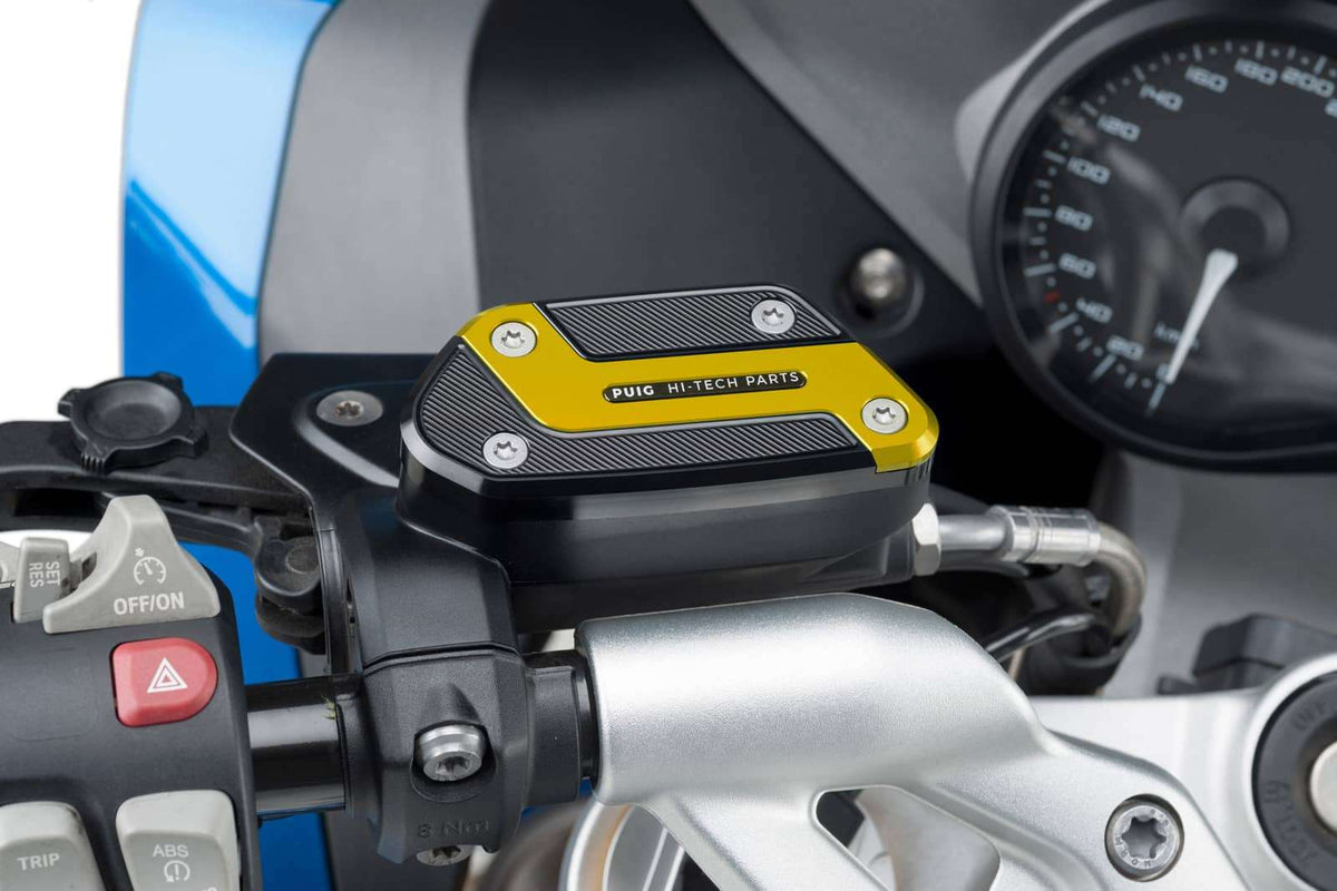 PUIG TAPPO SERBATOIO ANTERIORE PER FLUIDO FRIZIONE PER BMW R1250 R 18-20 ORO