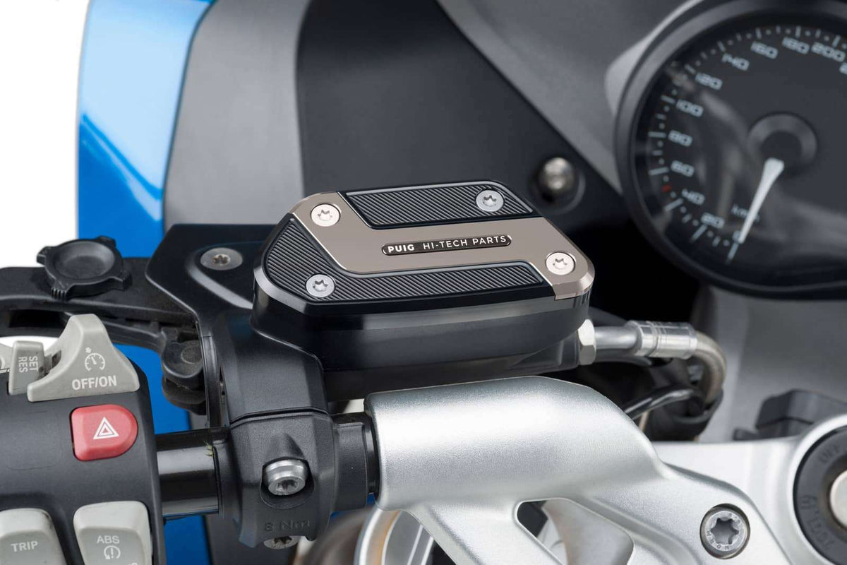PUIG TAPPO SERBATOIO ANTERIORE PER FLUIDO FRIZIONE PER BMW R1250 GS 21-24 SILVER