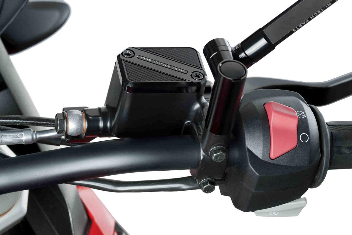 PUIG TAPPO SERBATOIO ANTERIORE PER FLUIDO FRENO PER BMW G310 R 21-25 NERO